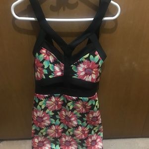 Floral Keyhole Dress